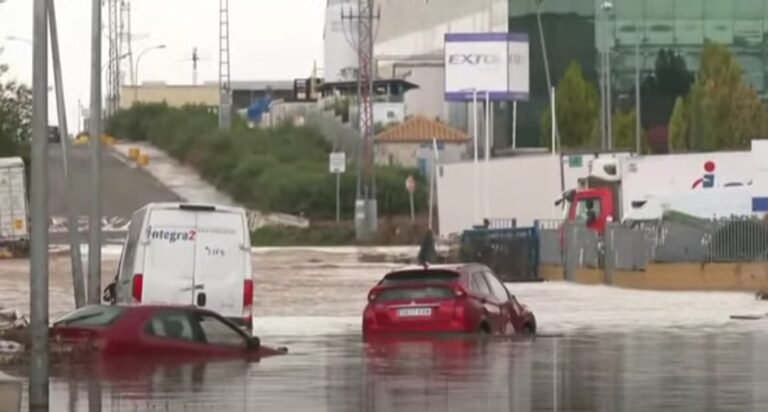 Inundaciones en Madrid y tres muertos en Toledo, tras paso de Dana