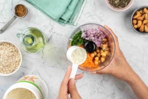 ¿Cómo preparar una hamburguesa vegetariana?