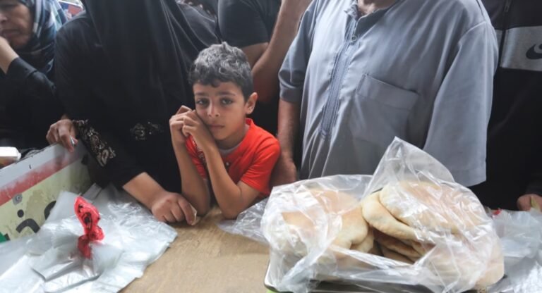 Miles de personas saquean almacenes de la ONU en Gaza mientras la cifra de muertos supera los 8.000