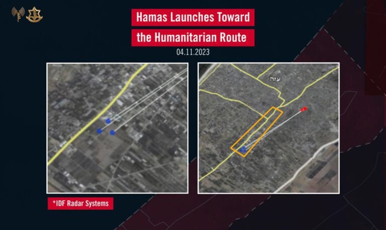 Embajada de Israel: Terroristas de Hamás atacaron a las tropas de las FDI que operaban para abrir la ruta humanitaria Salah Al-Din