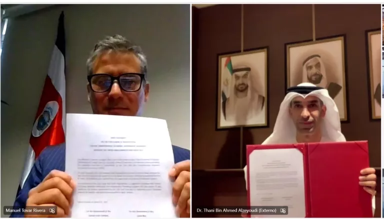 Costa Rica y Emiratos Árabes Unidos concluyen negociaciones de acuerdo comercial
