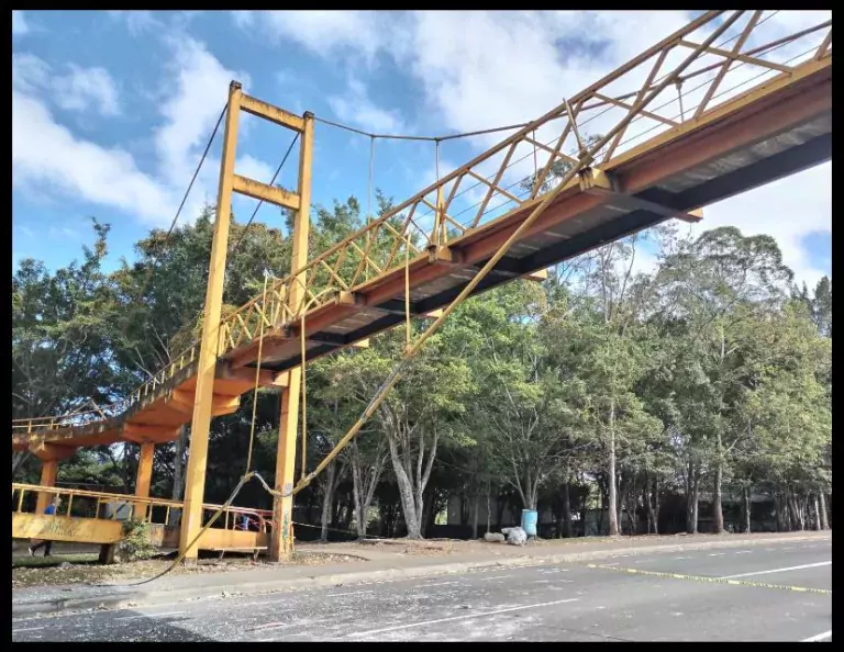 MOPT removerá puente peatonal a la altura del Parque de la Paz