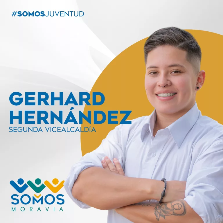 Gerhard Hernández es el primer vicealcalde abiertamente trans en la historia de Costa Rica