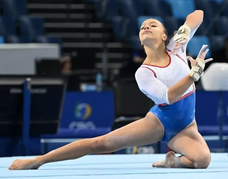 Talentosa gimnasta costarricense se embarca en el circuito internacional de Copas del Mundo de Gimnasia Artística