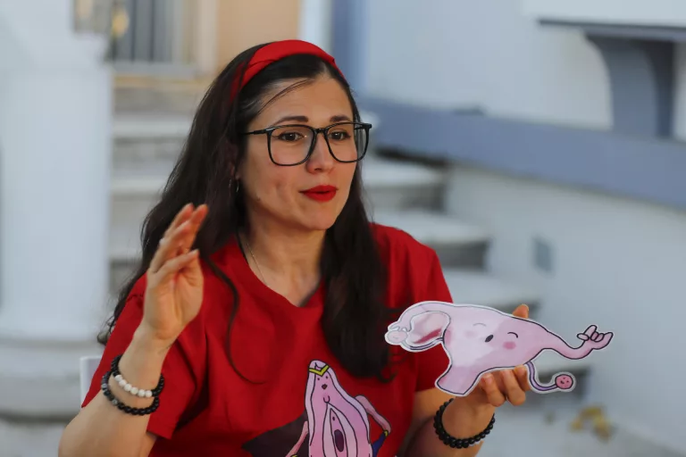 Las educadoras menstruales que enseñan a las niñas mexicanas sobre su periodo