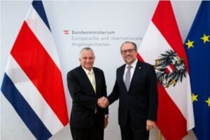Costa Rica y Austria acuerdan firma de memorándum de cooperación de cuerpos policiales
