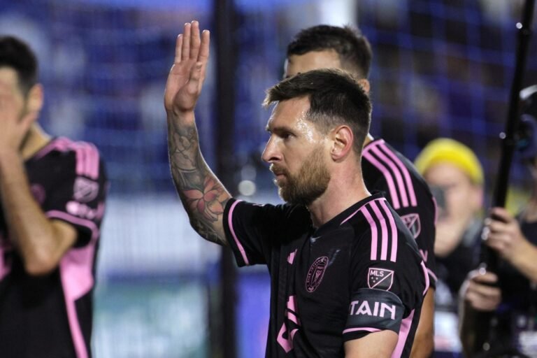 Messi, fuera de la convocatoria para el partido entre el Inter Miami y el Monterrey