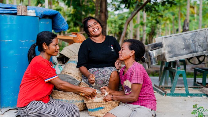 En Timor-Leste, una semilla de la discordia se convierte en semilla de la abundancia