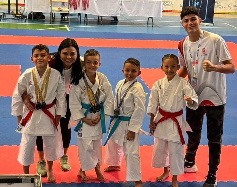 Karatecas de Guanacaste cosecharon nueve medallas en el ranking nacional