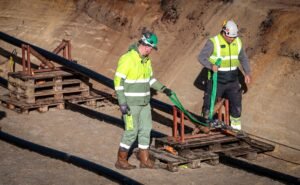 Arrancan obras de cableado de red alemana de transmisión de energía verde