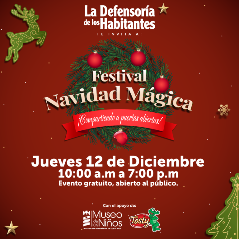 ¡Celebrá la Navidad Mágica en la Defensoría de los Habitantes!