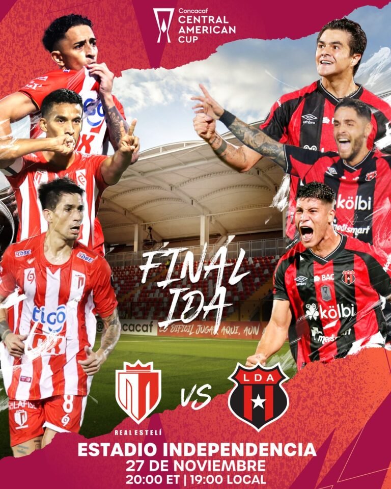 Alajuelense vs. Real Estelí: Hora y canal para ver la final de la Copa Centroamericana