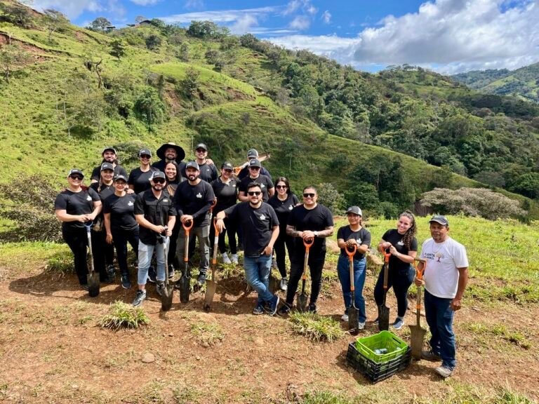 Chevrolet planta 100 árboles nativos en Puriscal