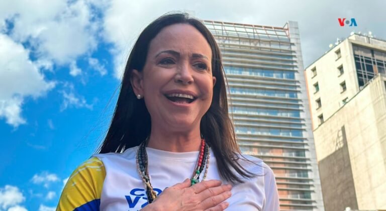 María Corina Machado fue “retenida por la fuerza” y liberada en Caracas, gobierno lo llama “show”