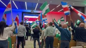 PLN inicia convención interna con imagen de Rodrigo Chaves muy presente