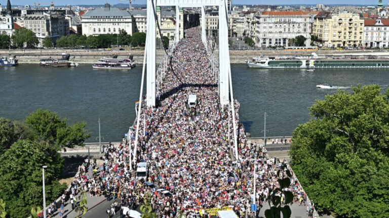 Marcha del Orgullo en Budapest: participación masiva en abierto desafío a Orban