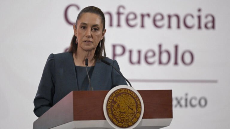 Presidenta de México rechazó acusación de que alentó protestas violentas en Los Ángeles
