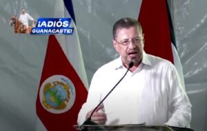 Chaves: Queremos destruir ese sistema para reconstruir la patria que los costarricenses merecen