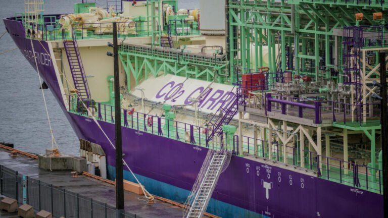 Inicia el almacenamiento de CO2 líquido en los fondos del Mar del Norte