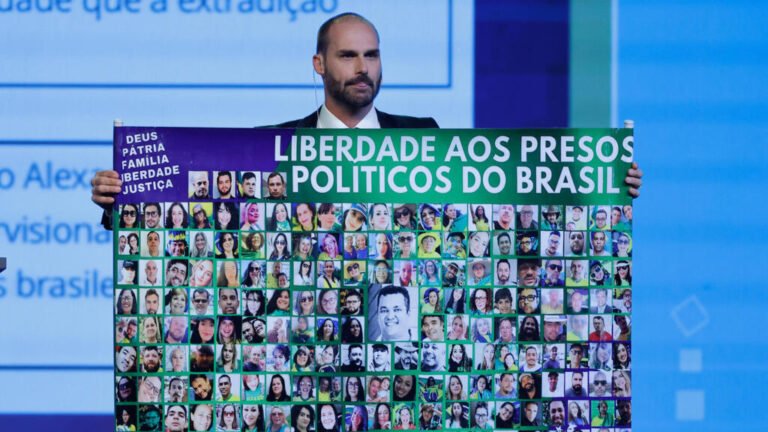 Fiscalía acusa al hijo de Bolsonaro que hizo lobby para que EE. UU. le impusiera sanciones a Brasil