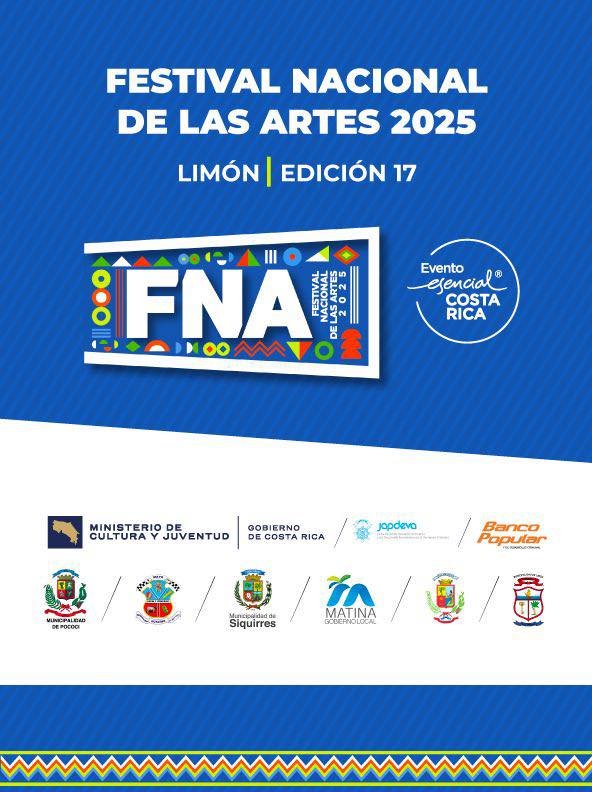 Limón se prepara para el Festival Nacional de las Artes 2025