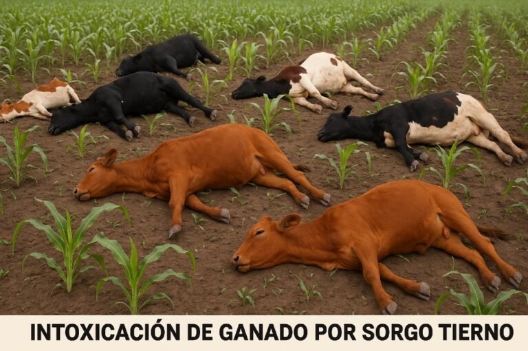 Por qué es tóxico el sorgo forrajero tierno