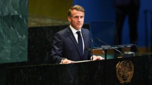 Macron anuncia que Francia reconoce un Estado Palestino