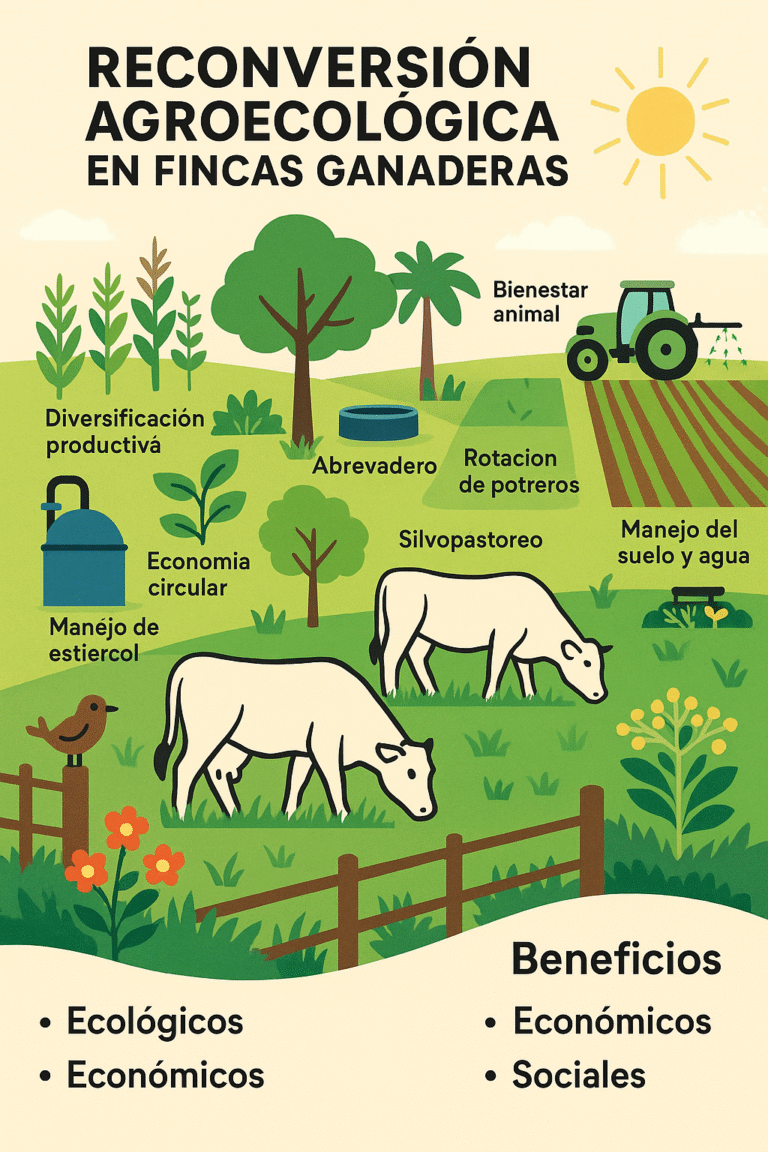 Reconversión agroecológica en ganadería