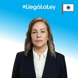 Pensionada de lujo presentará su campaña bajo el lema “Llegó la Ley”