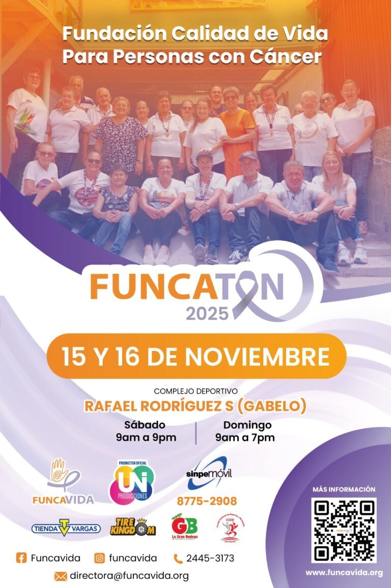 San Ramón tendrá su primera “Funcatón 2025” para apoyar a pacientes con cáncer y sus familias