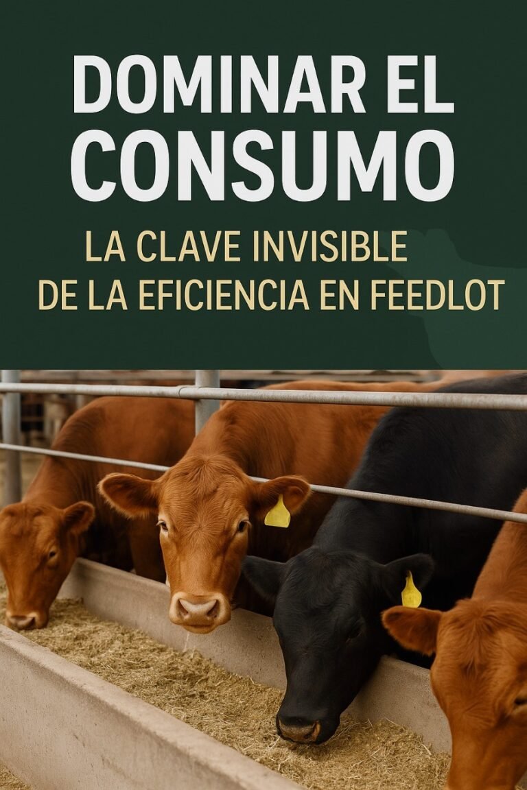 Importancia del consumo en feedloot (estabulación)