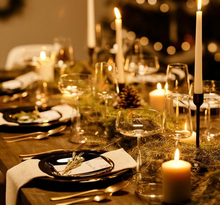 Consejos para armar una mesa inolvidable para la cena de Navidad y Año Nuevo