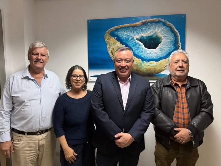 Colegio de Geólogos analiza problemática minera con candidato a la Vicepresidencia de Pueblo Soberano
