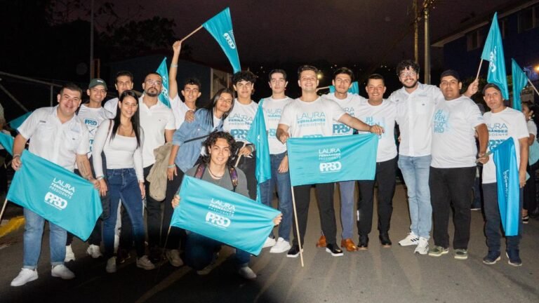 Laura Fernández con amplia ventaja entre los jóvenes