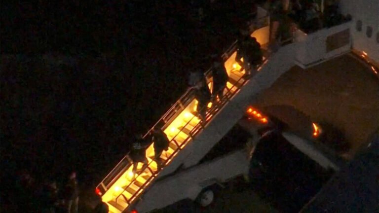 Maduro llega a suelo estadounidense tras ser derrocado