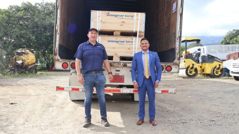 Llegan a Turrialba las primeras piezas del nuevo Puente Blanco