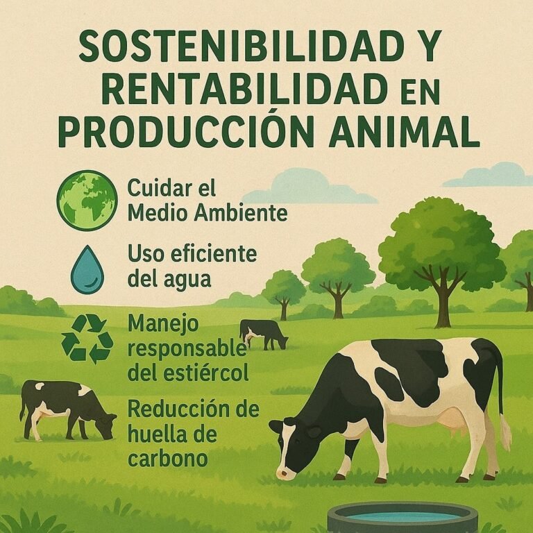 Es posible la sostenibilidad y rentabilidad en producción animal