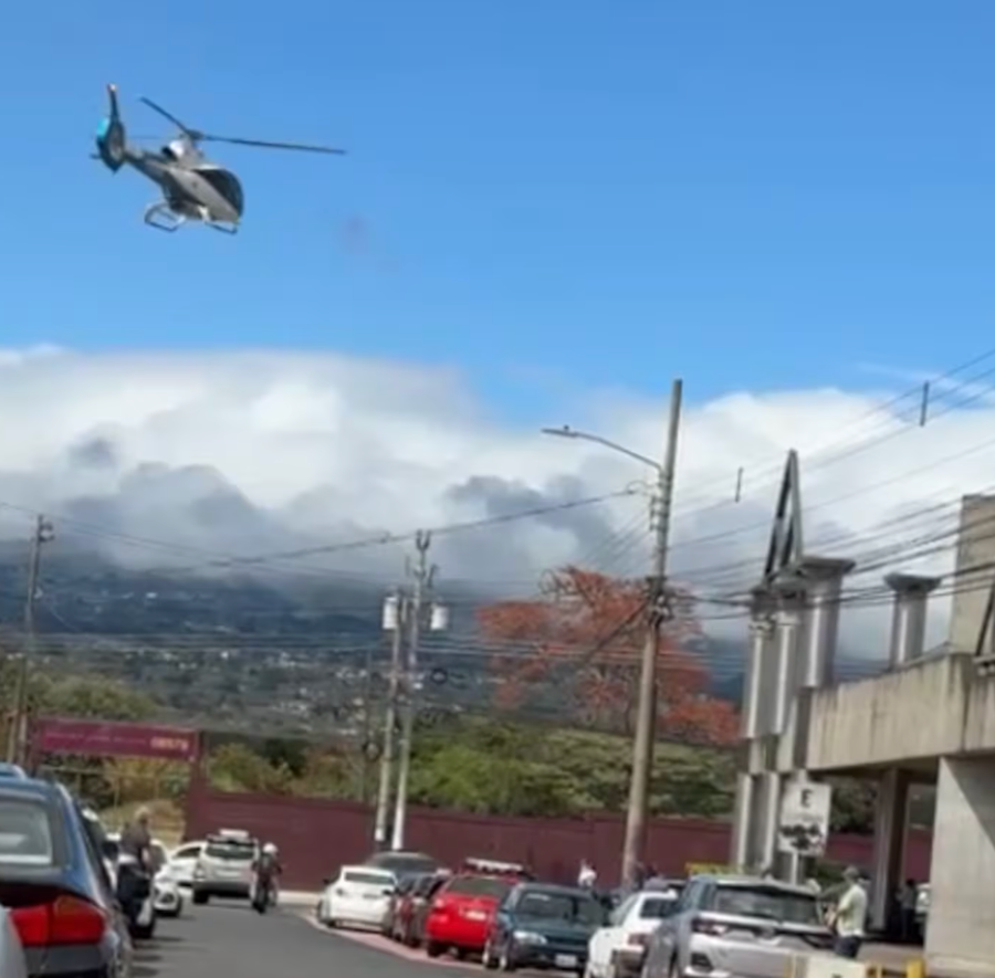 Captura de pantalla del video que publicó el diario La Teja. 