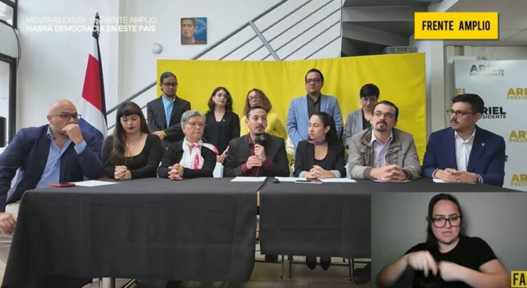 Frente Amplio presenta pacto contra iniciativas de levantamiento de derechos y garantías individuales