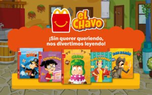 Lectura que une familias y generaciones: “El Chavo” llega a la Cajita Feliz Libros