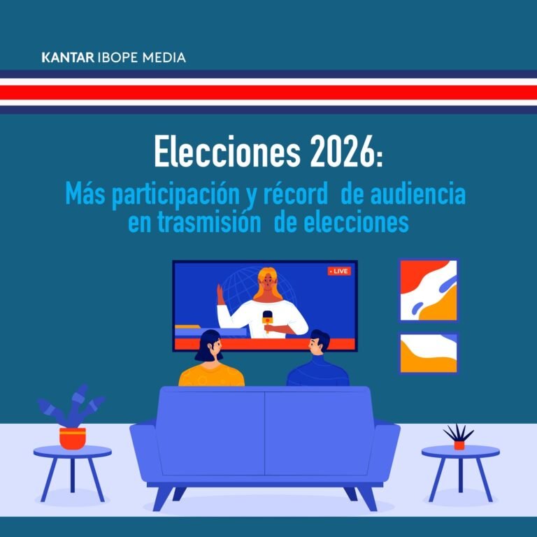Más participación y récord de audiencia en transmisión de elecciones