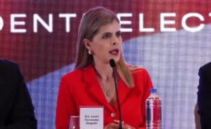 Laura Fernández hace un llamado a la oposición a participar en un gobierno de concertación nacional
