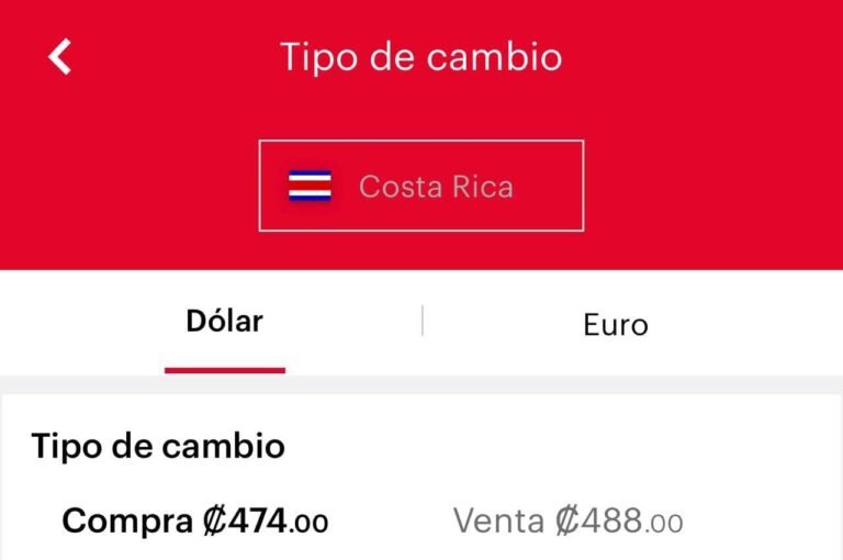Sector turismo advierte colapso tras caída del dólar a ₡474 en bancos