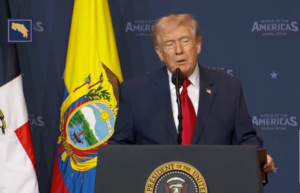 Trump anuncia coalición militar en Latinoamérica y ofrece uso de misiles contra carteles