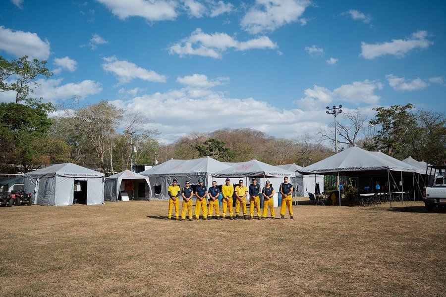 Reserva Conchal facilita operación del Cuerpo de Bomberos para fortalecer la atención de incendios forestales en Guanacaste
