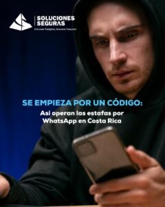 Se empieza por un código: así operan las estafas por WhatsApp en Costa Rica
