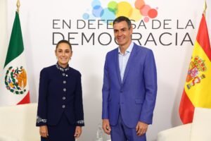 Pedro Sánchez y Claudia Sheinbaum harán cumbre de izquierdas para defender democracia