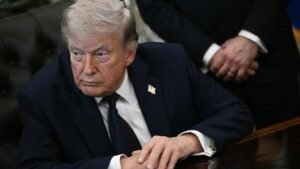 Trump asegura que Irán solicita reabrir el estrecho de Ormuz ante un supuesto “estado de colapso”