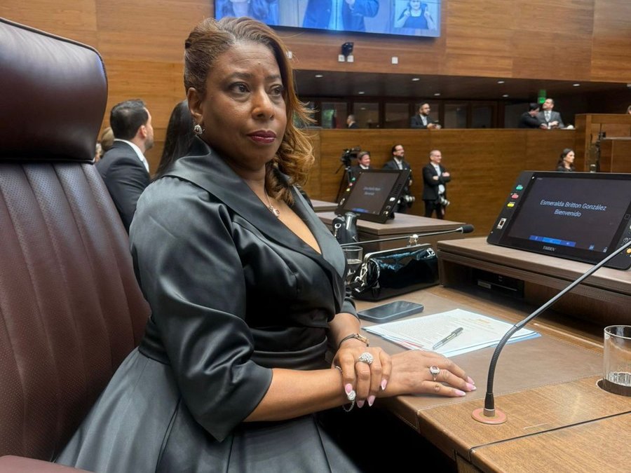 Esmeralda Britton es electa vicepresidenta de la Asamblea Legislativa
