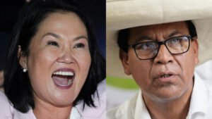 Concluye el escrutinio en Perú: la segunda vuelta presidencial será entre Keiko Fujimori y Roberto Sánchez